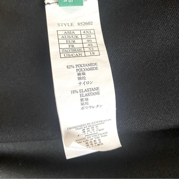 Seeker Australia Classic Navy Bikini Bottoms Size 18 - Picture 5 of 5